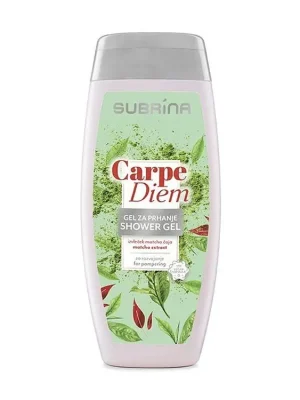 SUBRÍNA Shower Gel Carpe Diem - sprchový gel s matcha extraktem 250ml Poslední Šance