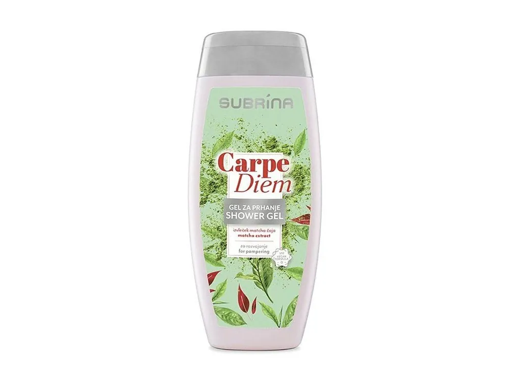 SUBRÍNA Shower Gel Carpe Diem - sprchový gel s matcha extraktem 250ml Poslední Šance
