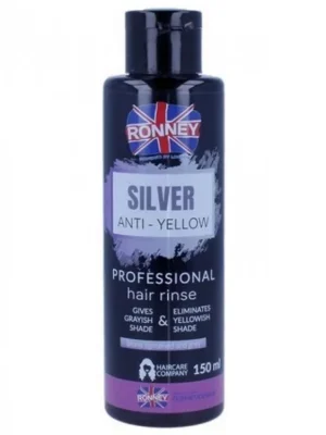 Top Prodej RONNEY Silver Anti-Yellow Hair Rinse 150ml - přeliv proti žlutému nádechu vlasů