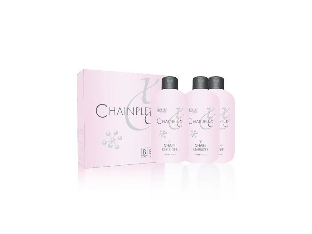 Časově Omezené BES Chainplex KIT Startovací set 3x100ml - ochranná kúra a rekonstrukce vlasového vlákna