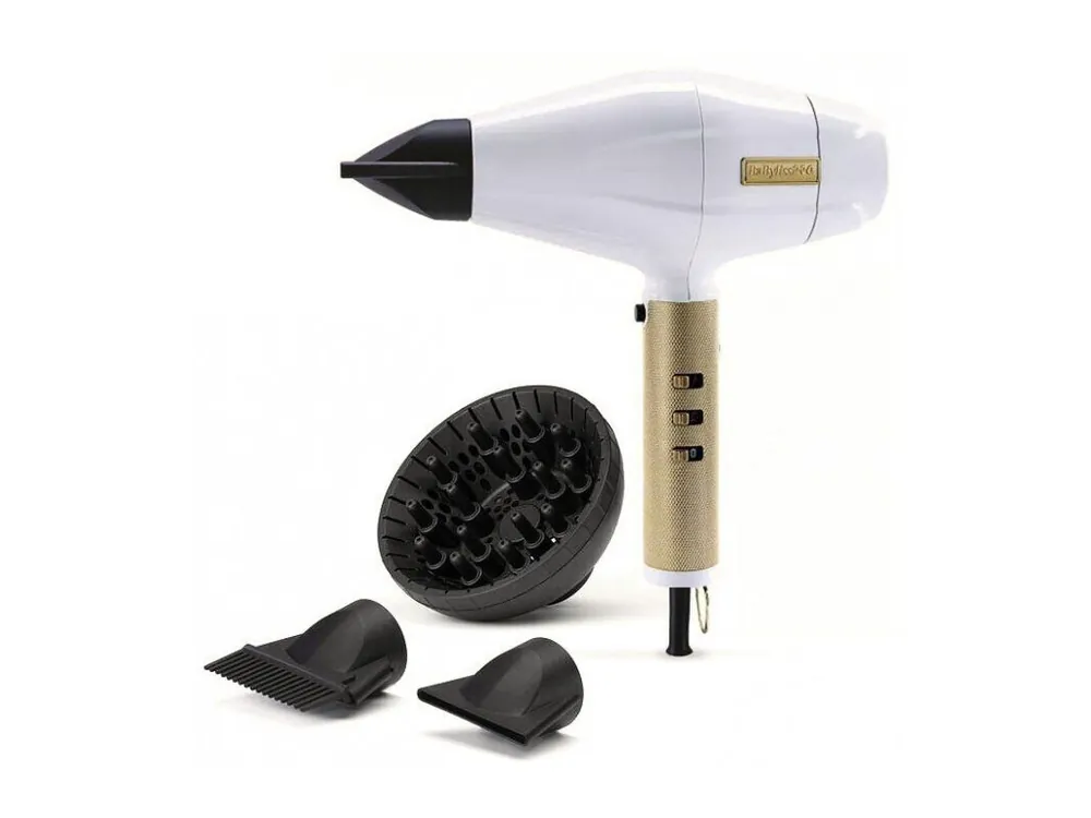 Odeslání Ihned BABYLISS PRO FXBDW1E WHITEFX 2200W - profesionální ionic fén s digitálním motorem - bílý
