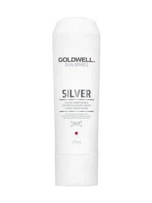 Expresní Doručení GOLDWELL Dualsenses Silver Conditioner 200ml - kondicioner proti žlutým tónům blond vlasů