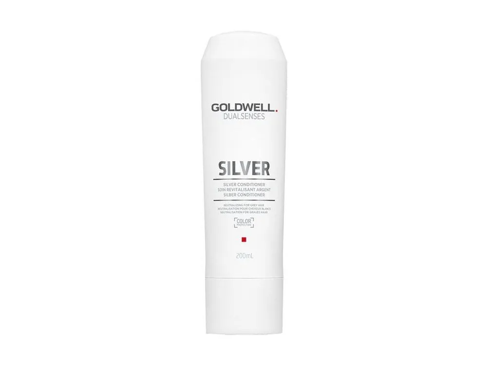 Expresní Doručení GOLDWELL Dualsenses Silver Conditioner 200ml - kondicioner proti žlutým tónům blond vlasů