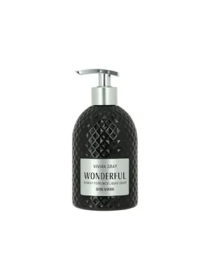 VIVIAN GRAY DARK WOODS Wonderful Soap 500ml - luxusní krémové mýdlo s dávkovačem Bezpečná Platba