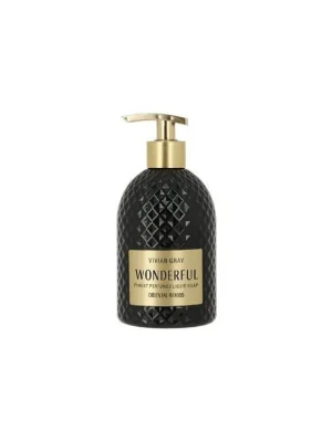 Výprodej VIVIAN GRAY ORIENTAL WOODS Wonderful Soap 500ml - luxusní krémové mýdlo s dávkovačem