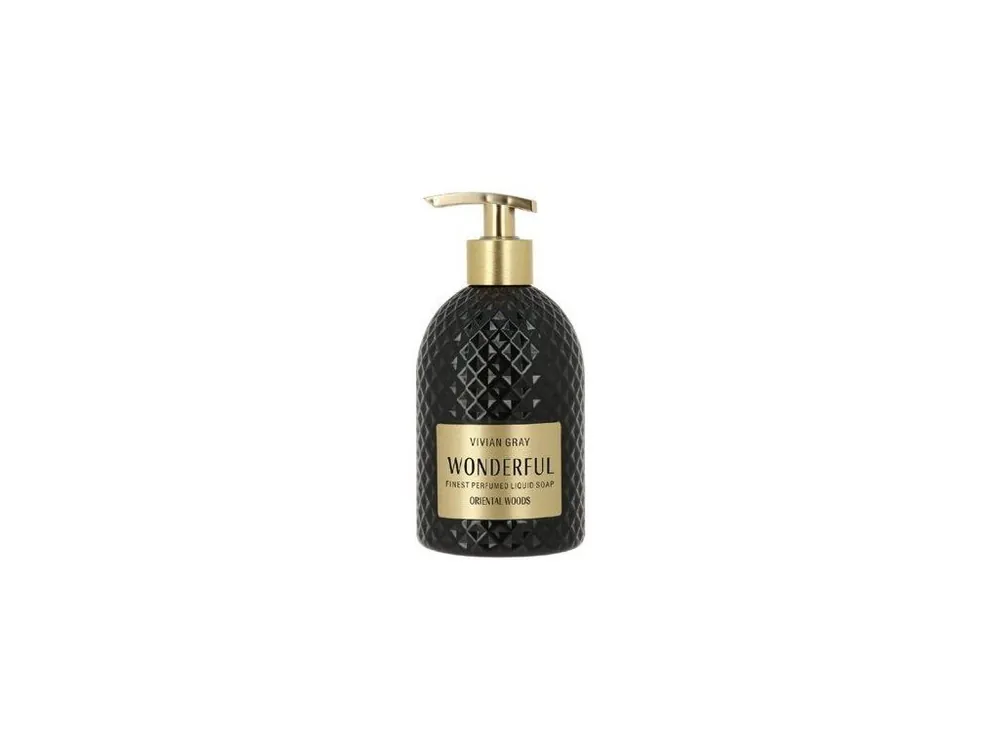Výprodej VIVIAN GRAY ORIENTAL WOODS Wonderful Soap 500ml - luxusní krémové mýdlo s dávkovačem