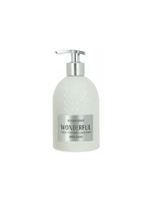 VIVIAN GRAY WHITE VALLEY Wonderful Soap 500ml - luxusní krémové mýdlo s dávkovačem Pouze Dnes