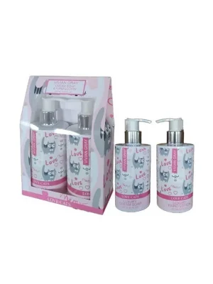 Bezpečná Platba VIVIAN GRAY LOVE CATS Crema Soap + Hand Lotion 2x250ml - tekuté mýdlo + mléko na ruce