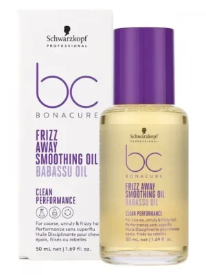 SCHWARZKOPF BC Frizz Away Smoothing Oil 50ml - olej pro nepoddajné a krepaté vlasy Poslední Šance