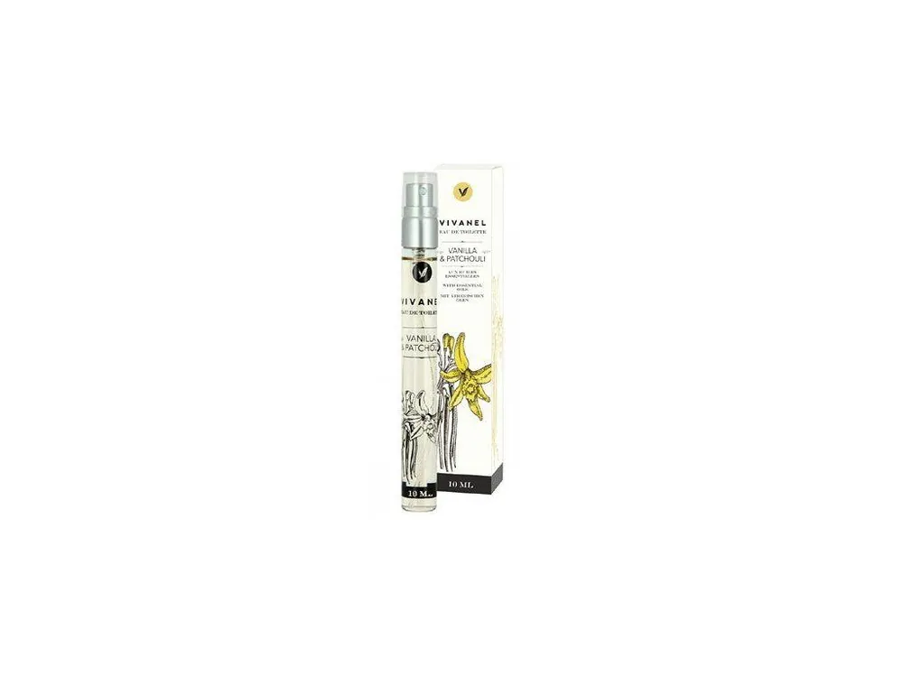 VIVANEL VANILLA PATCHOULI Eau De Toilette 10ml - toaletní voda s essenciálními oleji Must-Have