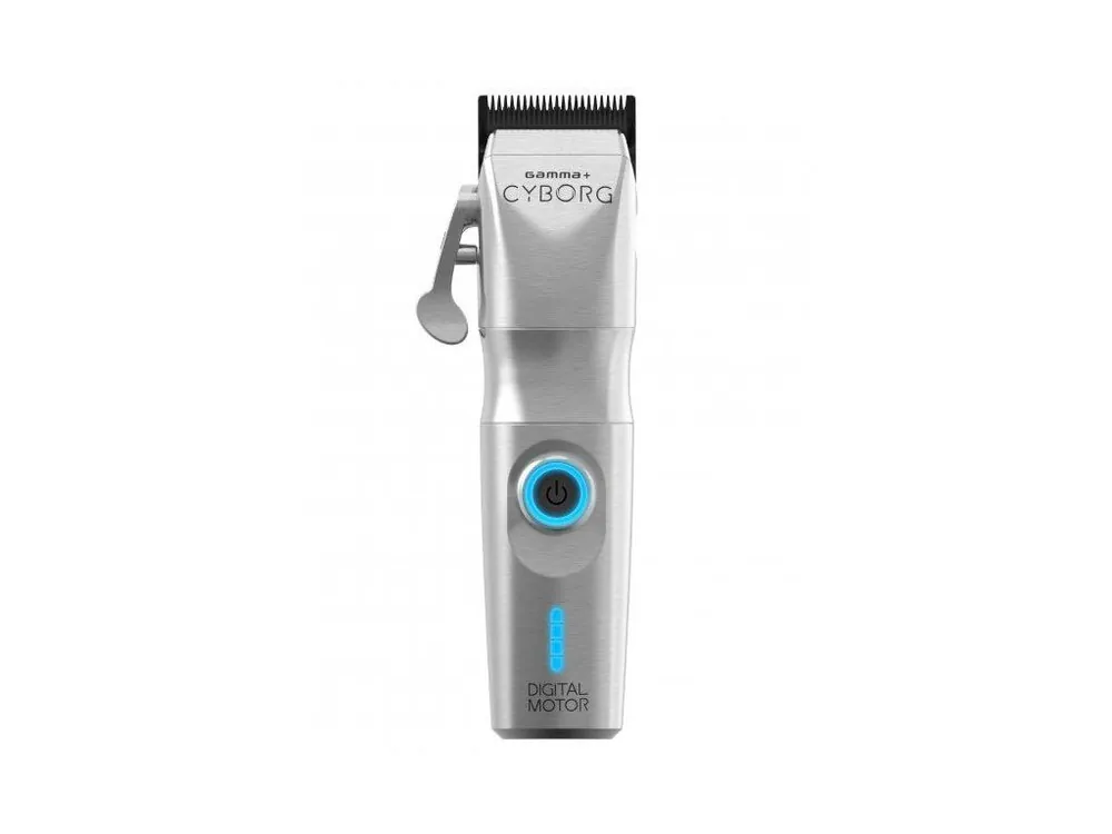 Akce GAMMA PIÚ CYBORG Metal Clipper - profesionální kovový strojek na vlasy
