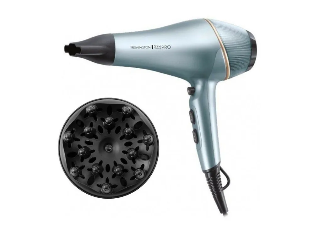 REMINGTON AC9300 Shine Therapy PRO 2200W - ionizační fén na vlasy s difuzérem Nízká Cena