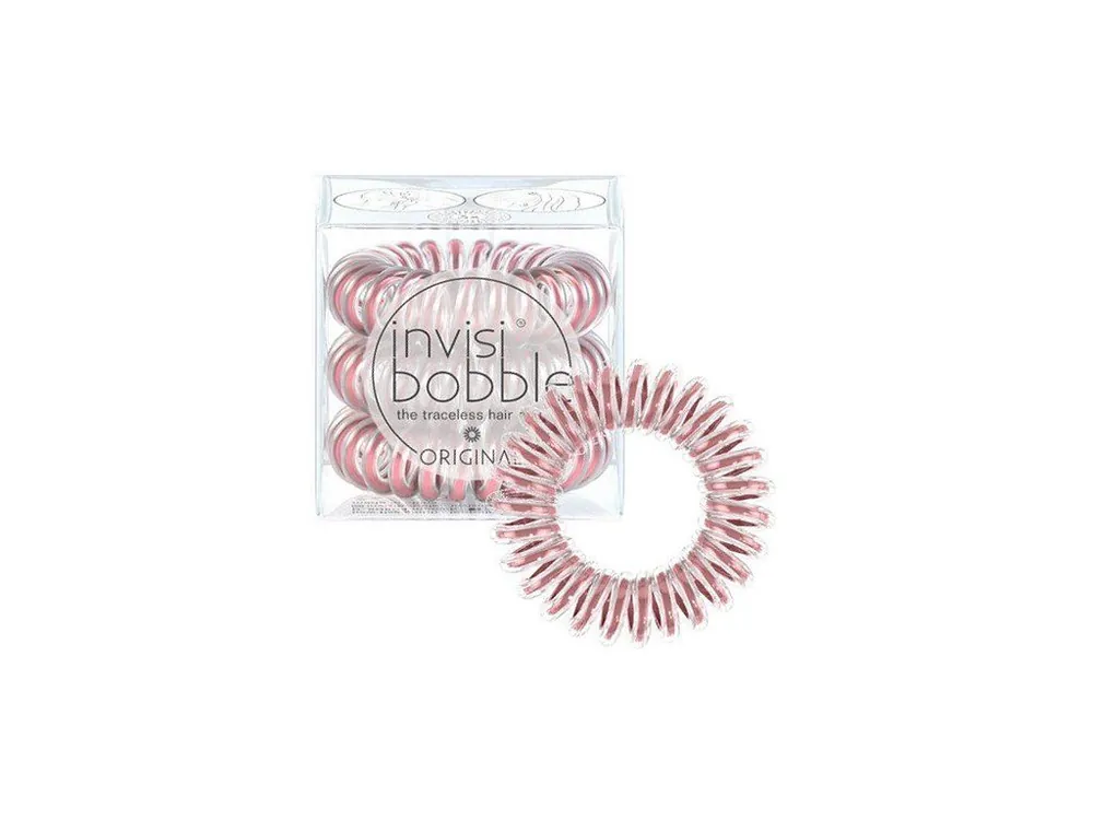 INVISIBOBBLE Original Bella Rosa Galaxy 3ks - Spirálové gumičky do vlasů Sezónní Sleva