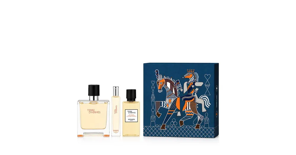 Nejprodávanější Hermès Terre D'Hermès Parfém 75 ml + Parfém 15 ml + SG na tělo i vlasy 40 ml M