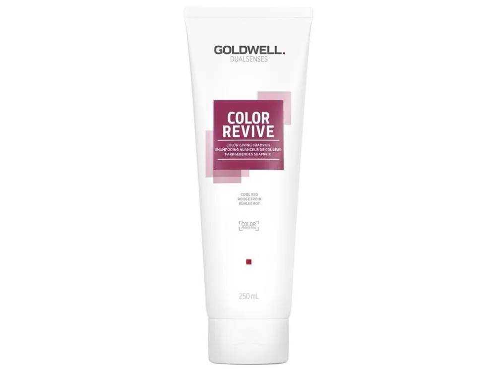 Cenový Hit GOLDWELL Dualsenses Color Revive Shampoo 250ml - barevný šampon - Cool Red