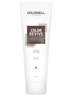 Tovární Cena GOLDWELL Dualsenses Color Revive Shampoo 250ml - barevný šampon - Cool Brown
