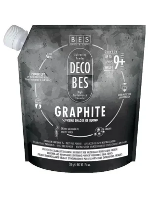 Kup Teď BES Decobes Graphite 9+ Gentle 500g - melír pro intenzivní popelavě studenou blond