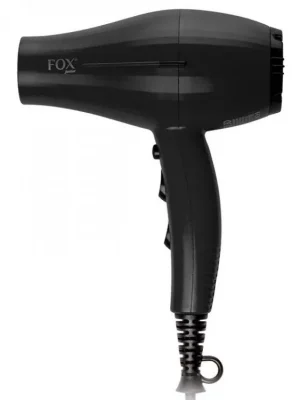 Super Cena FOX Junior BLACK MAT 2200W Ionic - Lehký profesionální fén kompaktních rozměrů