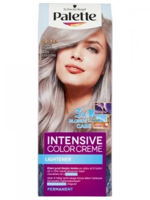 SCHWARZKOPF Palette 10-19 Intensive Color Creme - Chladný stříbřitě plavý Cenová Bomba