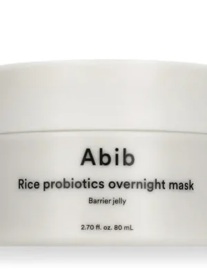 Cenový Hit Abib Rice Probiotics Overnight Mask Barrier Jelly 80 ml