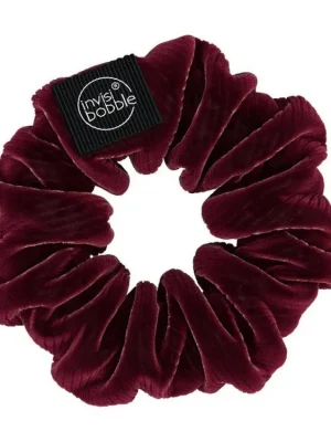 INVISIBOBBLE SPRUNCHIE Red Wine Is Fine - Látková gumička do vlasů - vínově červená Vysoce Kvalitní