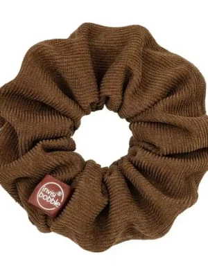 INVISIBOBBLE SPRUNCHIE Woke Up Like This - Látková gumička do vlasů - hnědá Originální