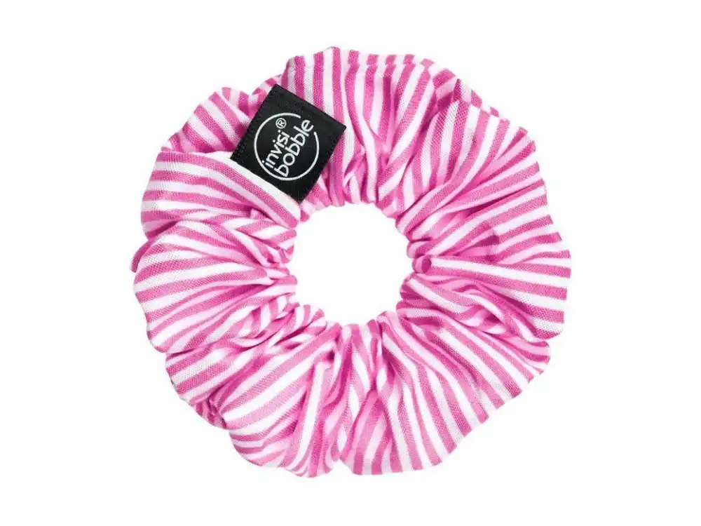 INVISIBOBBLE SPRUNCHIE Stripes Up - Látková gumička do vlasů - růžovo bílá Kup Teď