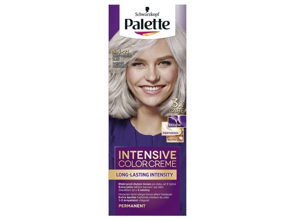 SCHWARZKOPF Palette 9,5-21 Intensive Color Creme - barva na vlasy - Zářivý stříbřitě plavý Objednat Nyní