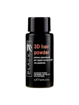 BLACK Professional 3D Hair Powder With Panthenol 8g - objemový pudr pro jemné vlasy Objednat Nyní
