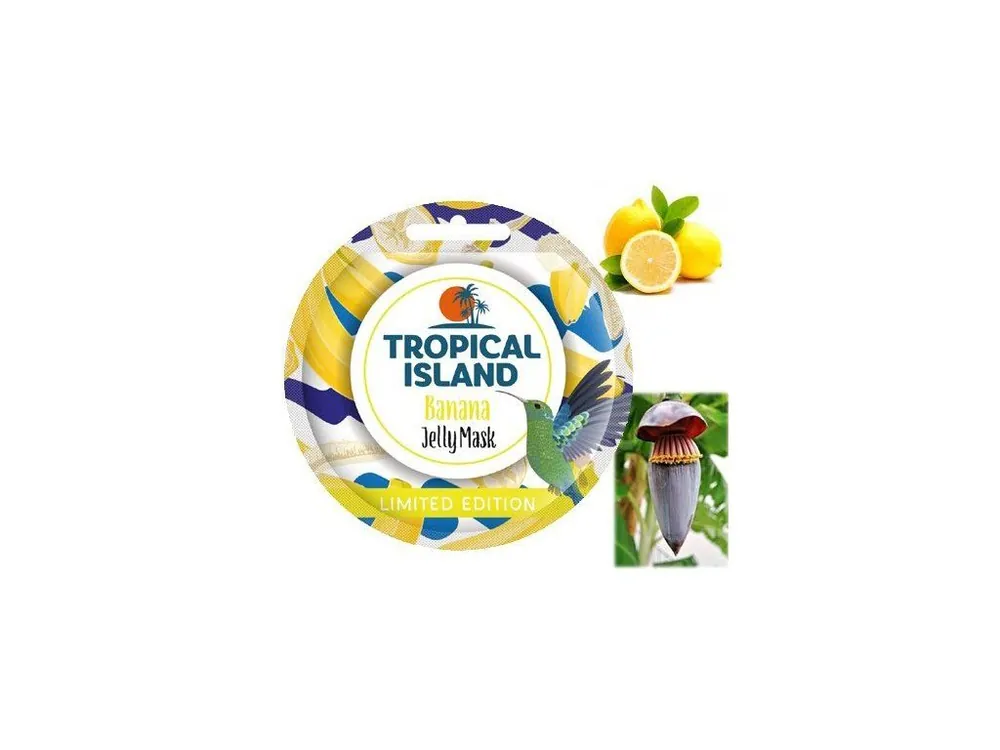 MARION Face Tropical Island Banana Jelly Mask 10g - gelová pleťová maska Dokud Zásoby Vydrží