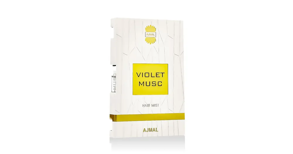 Nejlepší Cena Ajmal Violet Musc vlasový sprej 1.5 ml UNISEX