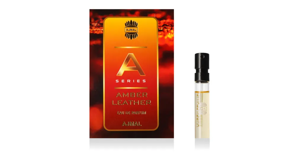 Víkendová Akce Ajmal Amber Leather EDP vzorek 1.5 ml UNISEX