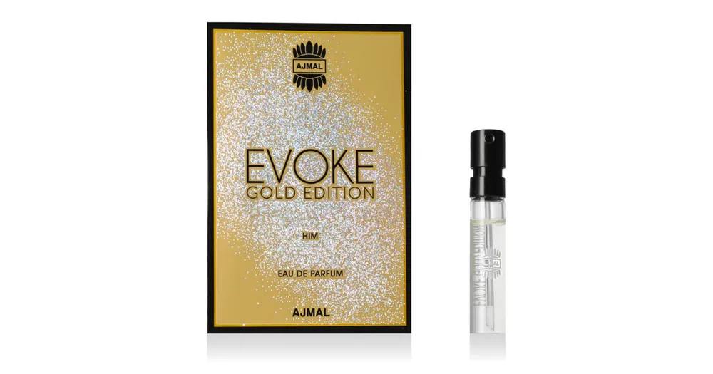 Nová Kolekce Ajmal Evoke Gold Edition Him EDP vzorek 1.5 ml M