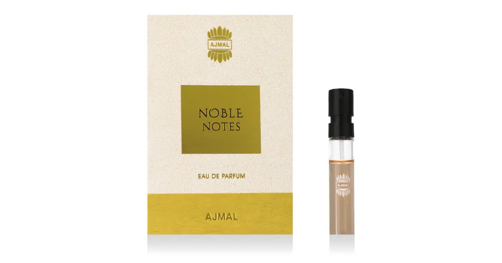 Vrácení Zdarma Ajmal Noble Notes EDP vzorek 1.5 ml UNISEX