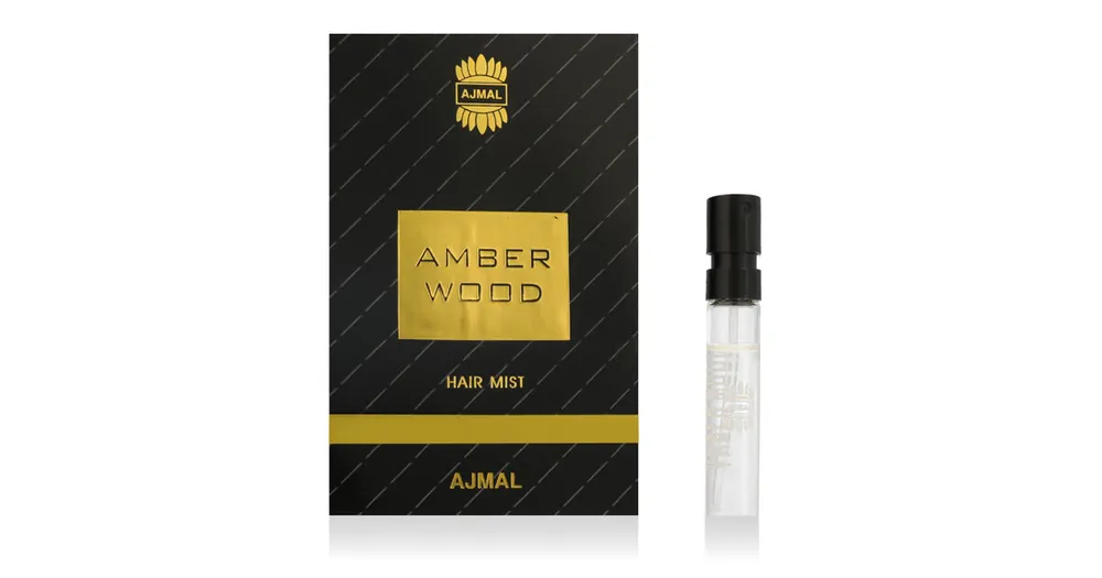 Oblíbený Ajmal Amber Wood vlasový sprej vzorek 1.5 ml UNISEX