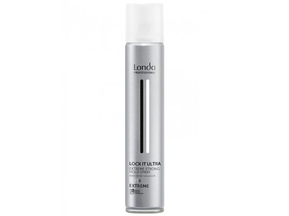 Vysoce Kvalitní LONDA Professional Lock It EXTREME Spray 300ml - ultra silný lak pro finální úpravu