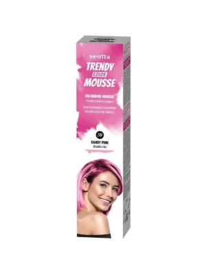VENITA Trendy Color Mousse 30 CANDY PINK - barevné pěnové tužidlo 75ml - růžové Přímo Od Výrobce