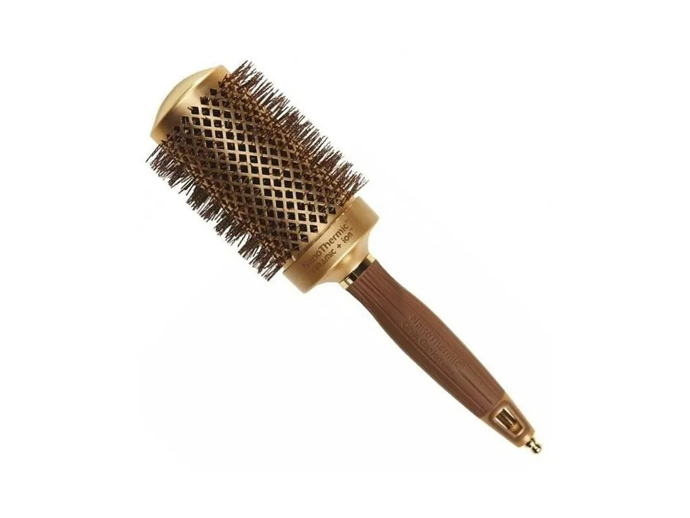 OLIVIA GARDEN NT-55 Expert Blowout Shine Ceramic + ION - kulatý kartáč na vlasy 55mm Vysoce Kvalitní