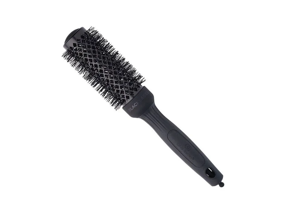 OLIVIA GARDEN TH34 Black Label Thermal Brush - Profesionální kadeřnický kulatý kartáč 34mm Horká Nabídka