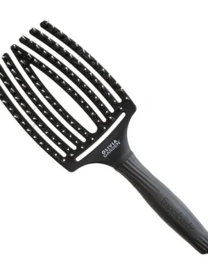 Poslední Šance OLIVIA GARDEN FB1PC-CL Fingerbrush Combo Large Black - Profesionální kartáč s kančími štětinami