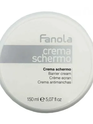 Vysoce Kvalitní FANOLA Crema Schermo Barrier Cream 150ml - Krém pro ochranu pokožky při barvení vlasů