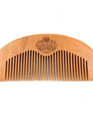 BARBERCO Dřevěný hřeben pro úpravu knírků a vousů - 10,8cm Speciální Cena
