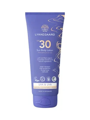 Aktuální Lykkegaard Sun Body Lotion SPF 30 200 ml