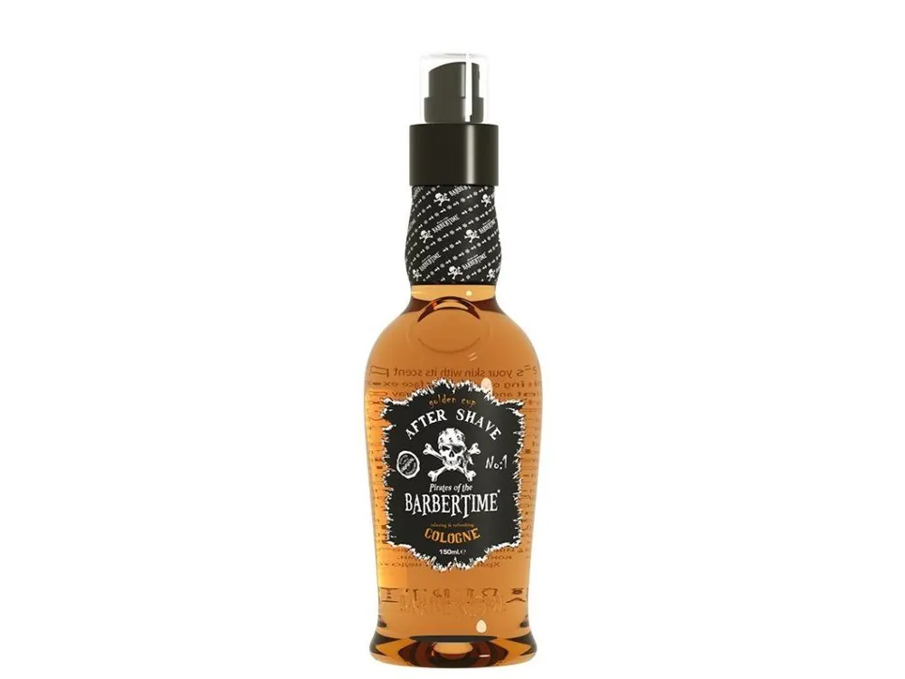 Hit Sezóny BARBERTIME After Shave Cologne Golden Cup 150ml - kolínská voda po holení