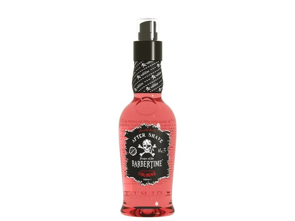 Autentický BARBERTIME After Shave Cologne Thunderbolt 150ml - kolínská voda po holení