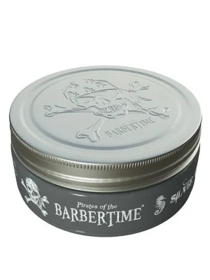 BARBERTIME Silver Pomade 150ml - středně tužící pomáda na vlasy s vysokým leskem Rychlé Dodání