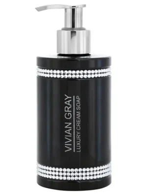 Aktuální VIVIAN GRAY CRYSTALS BLACK Luxury Cream Soap 250ml - luxusní tekuté mýdlo na ruce