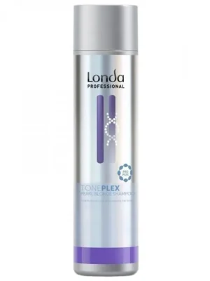 LONDA TonePLEX Pearl Blond Shampoo 250ml - fialový šampon na vlasy pro studenou blond Časově Omezené