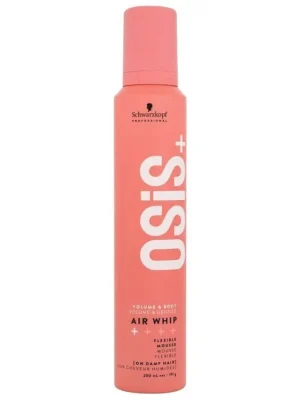 SCHWARZKOPF Osis Air Whip Flexible Mousse 200ml - lehká fixační pěna na objem vlasů Poslední Šance