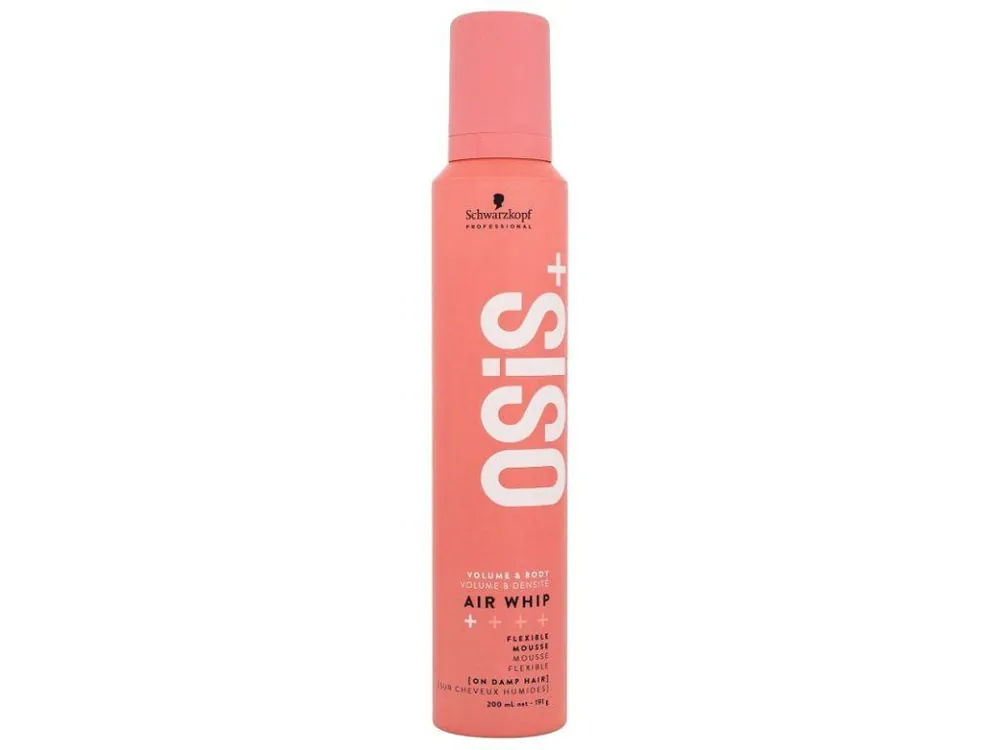 SCHWARZKOPF Osis Air Whip Flexible Mousse 200ml - lehká fixační pěna na objem vlasů Poslední Šance